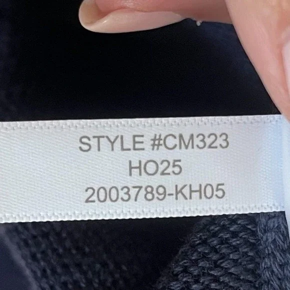 J Crew Mens Heritage Cotton V-neck Sweater Size M Blue Heritage Classic Preppy - Picture 7 of 7